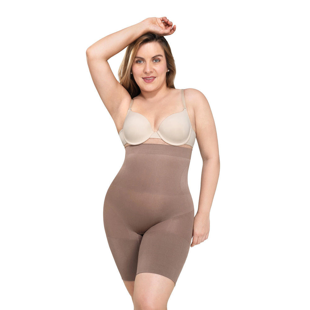 Co'Coon Open Bust Tummy Control Shapewear Bodysuit Fajas Colombianas Body  Shaper Butt Lifting Panty (Nude, Extra Large) at  Women's Clothing  store